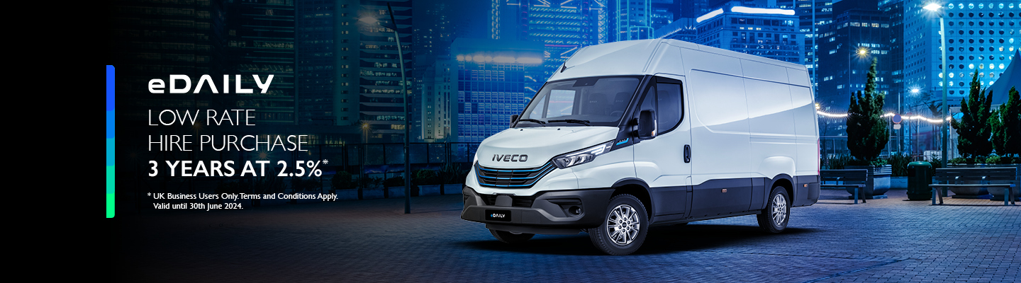 IVECO eDAILY HIRE PURCHASE offer from  